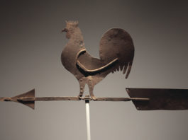 La banderuola segnavento a forma di gallo | TuttoSulleGalline.it